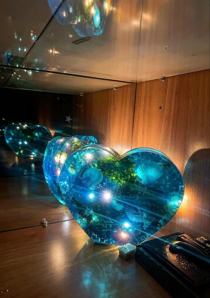 ✨ Ночник из эпоксидной смолы «\[Название]»
