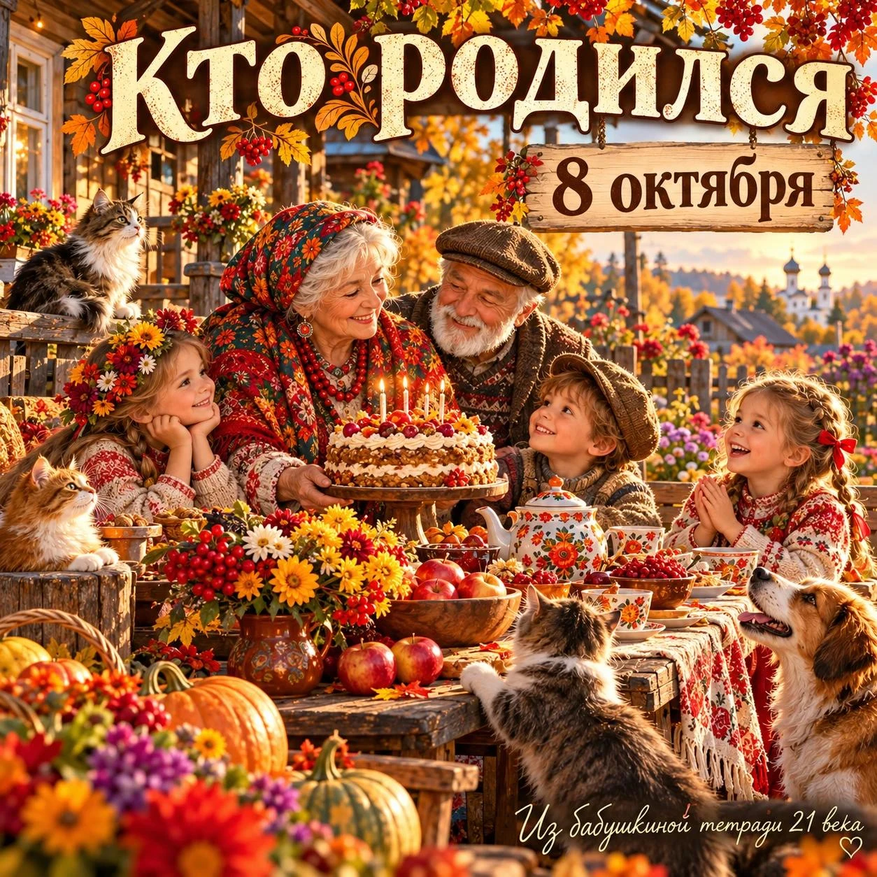 🍂 КТО РОДИЛСЯ 8 ОКТЯБРЯ 🍂