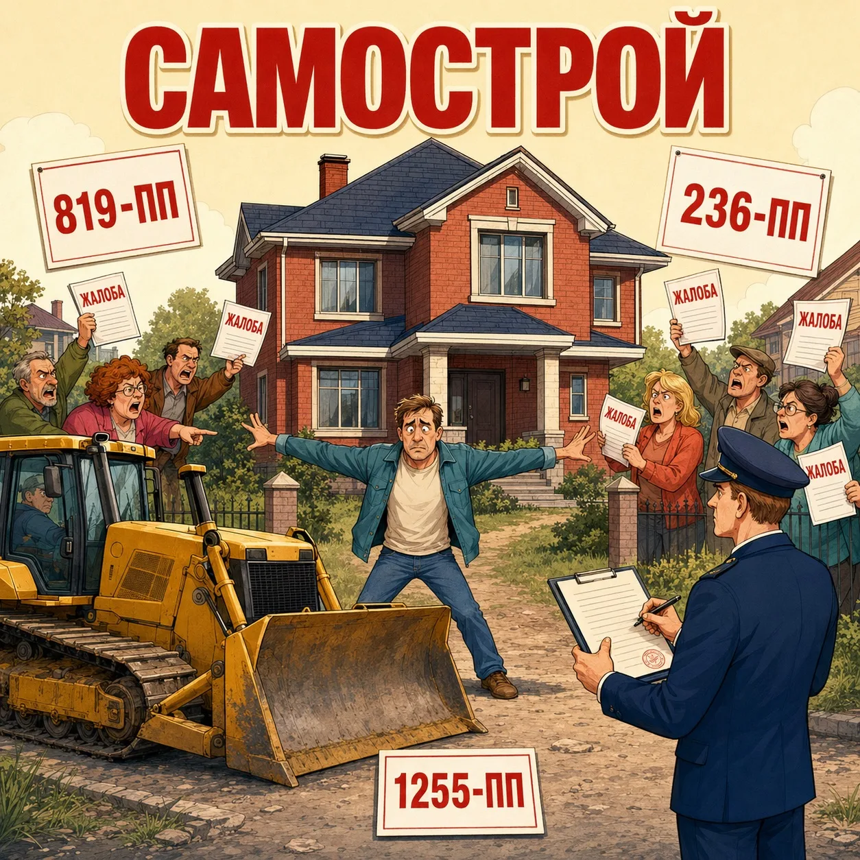 На днях я делилась с вами вопиющим проигрышем в суде первой инстанции по делу о самострое.