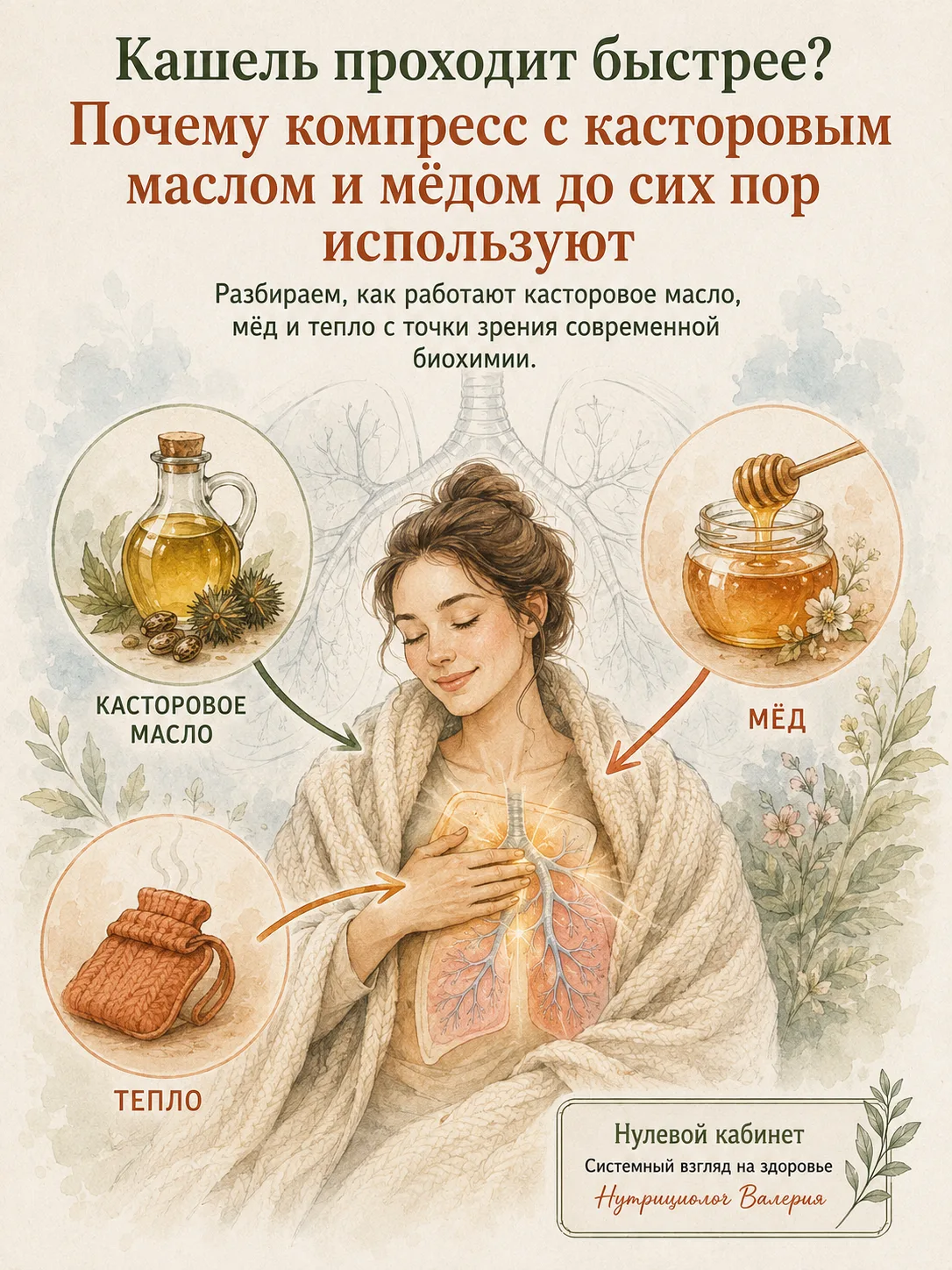 Что я обычно принимаю при кашле во время вирусов и простуд ?