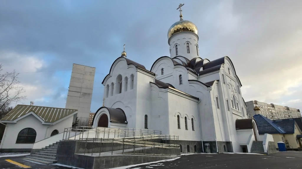 В Южном Бутово освятили храм священномученика Серафима  28 марта на Патриаршем подворье в Южном Буто