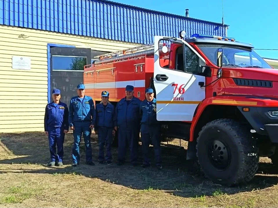 🚒 Большие перемены для пожарных села Иня!

Есть новости, которые действительно радуют. Именно такие