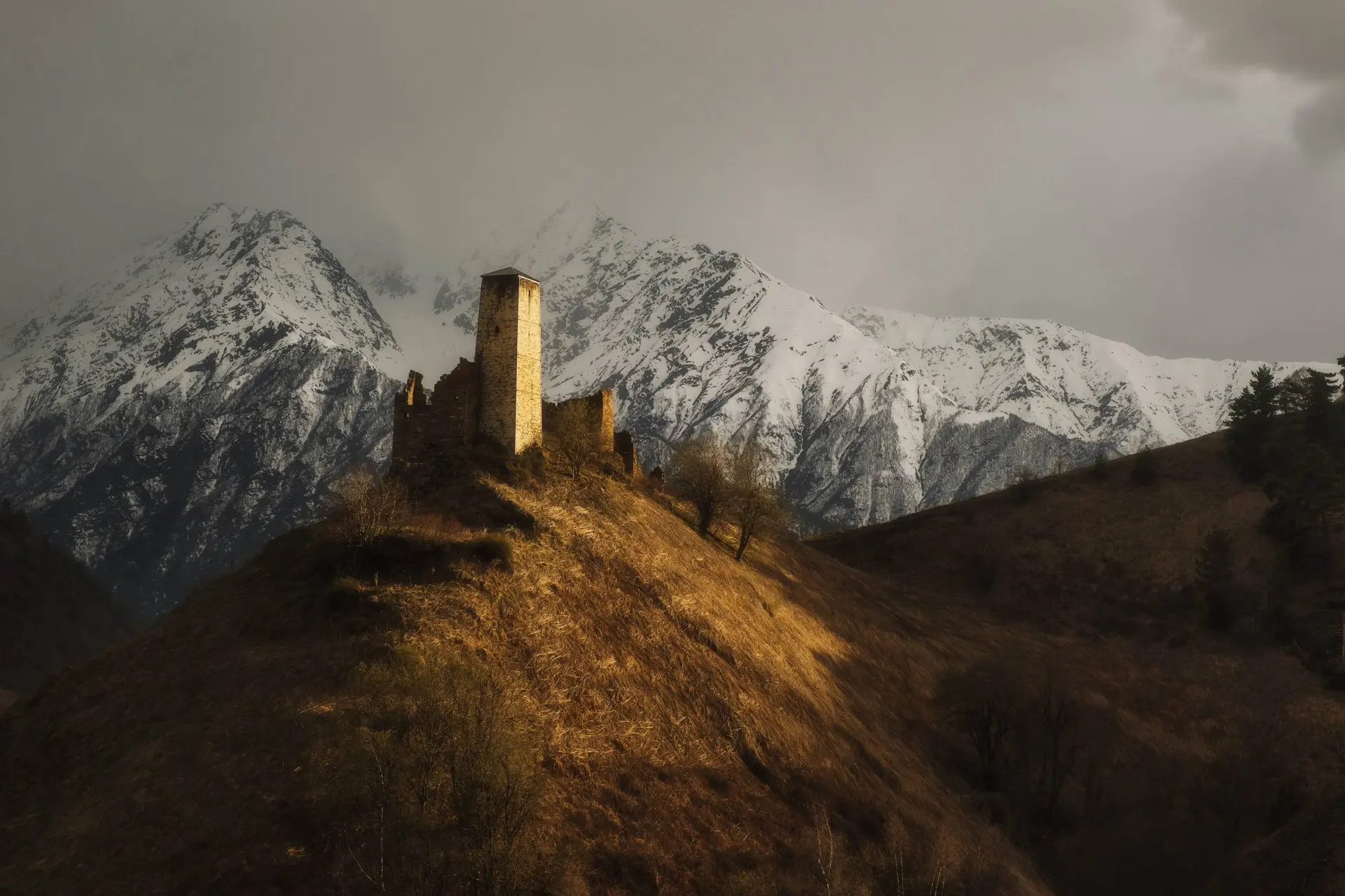 🏰 Башенный комплекс Цори в заповеднике Эрзи