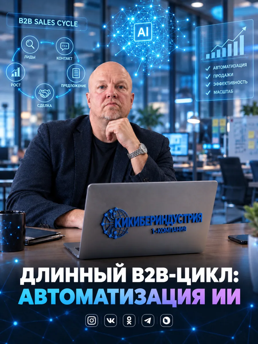 Сделка тянется третий месяц: КП у клиента, а договор всё не подписан? Автоматизация соц...