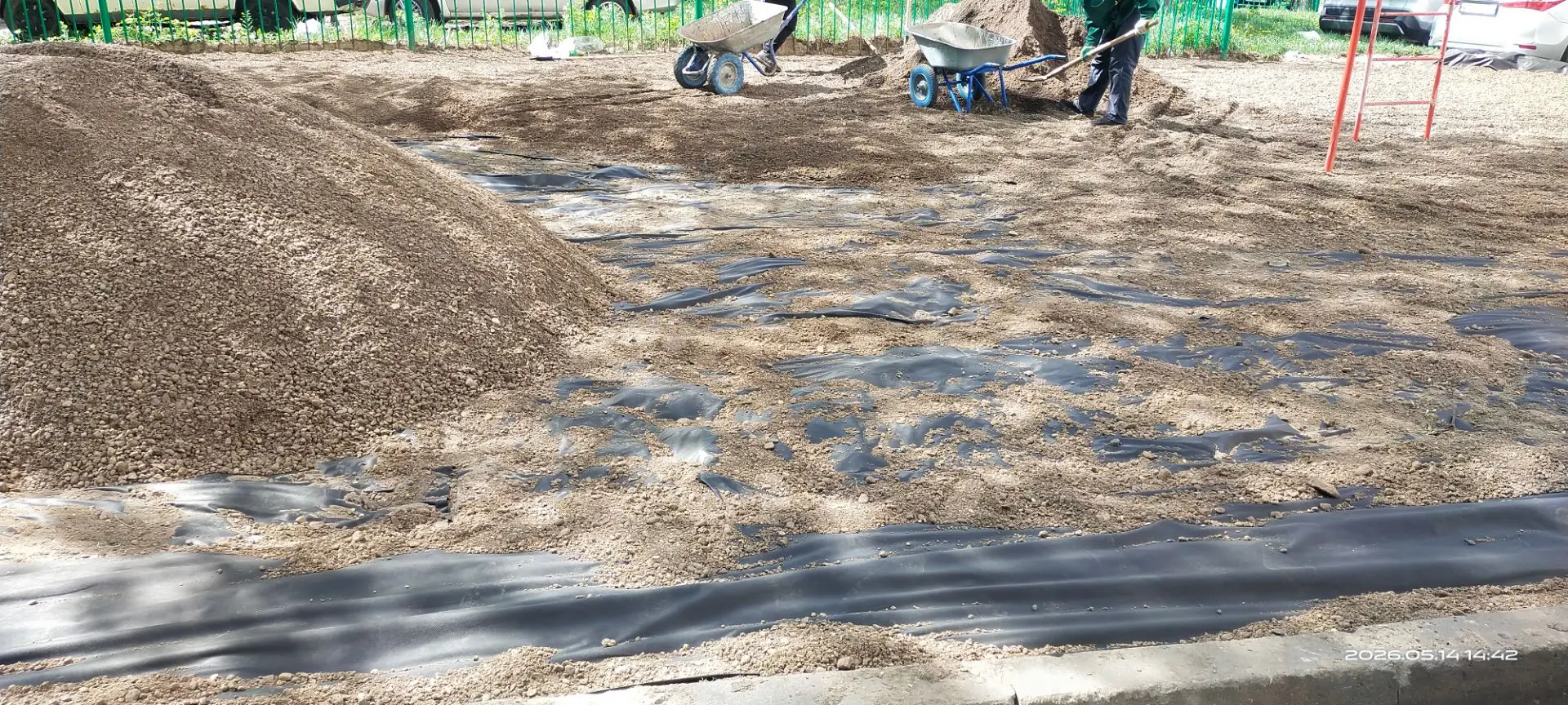 Реконструкция детской площадки
