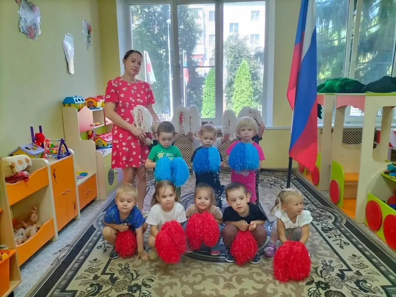 🇷🇺Патриотическое воспитание начинается с детства, и наши самые юные воспитанники сего...