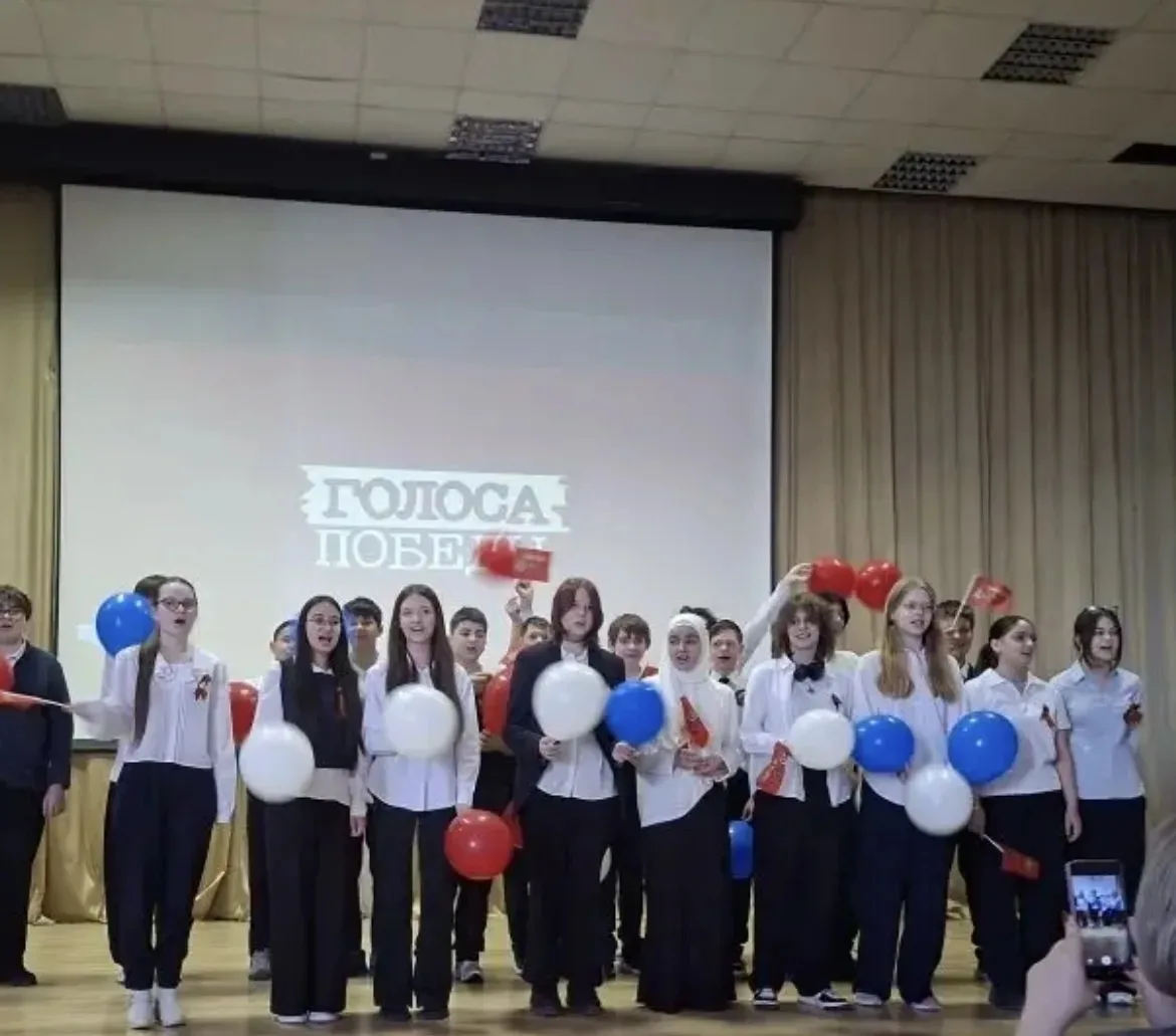 🎶 В рамках Марафона "Наследники Победы", посвящённого 81 годовщиной Великой Победы наши ребята  прин