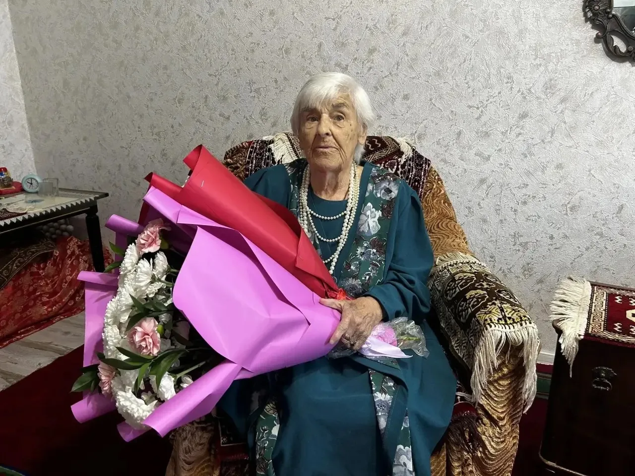 100 лет, шестеро детей и 11 внуков: жительница Борзи встретила вековой юбилей
