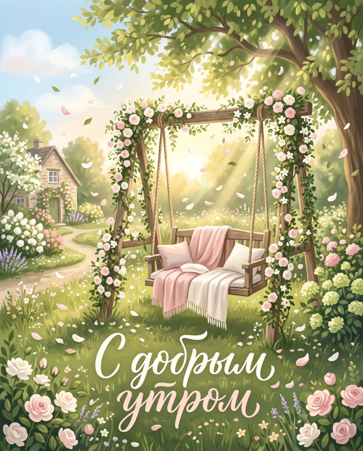 С добрым утром. 🌺