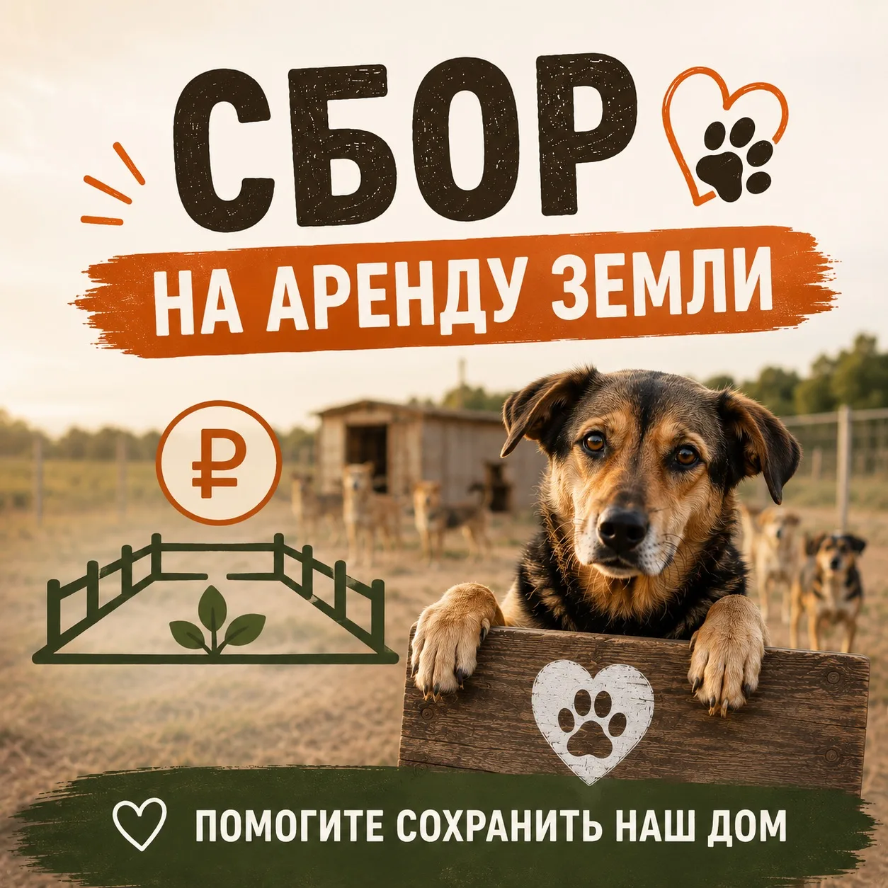 Помогите сохранить наш дом 🏠 

Каждый месяц нас настигает одна и та же проблема. 

АРЕНДА ЗЕМЛИ

Ес