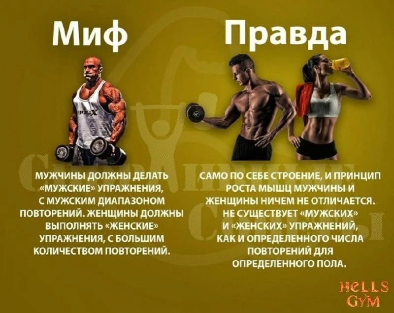 Миф/правда🔸🔥  🎀 КАЧАЛКА для ЛЕДИ 🎀
