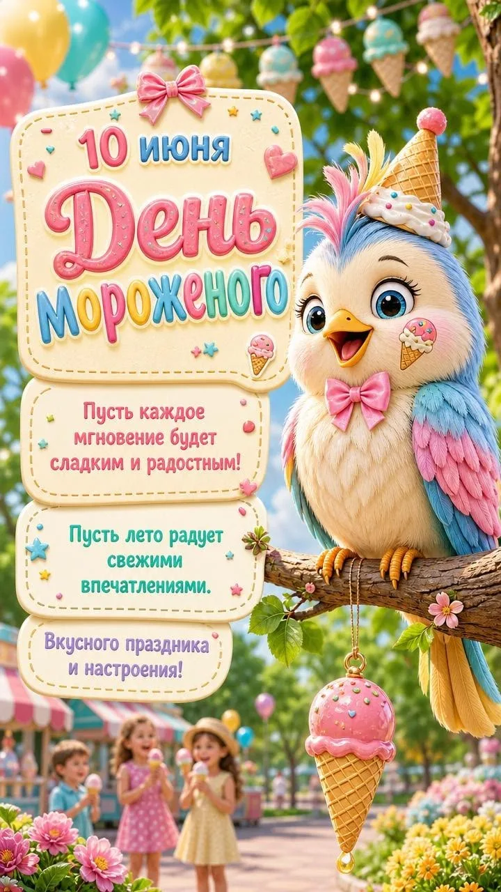 🍦 Мороженое, которое не тает!

Ко Дню мороженого ребята из старшей разновозрастной группы изготовил
