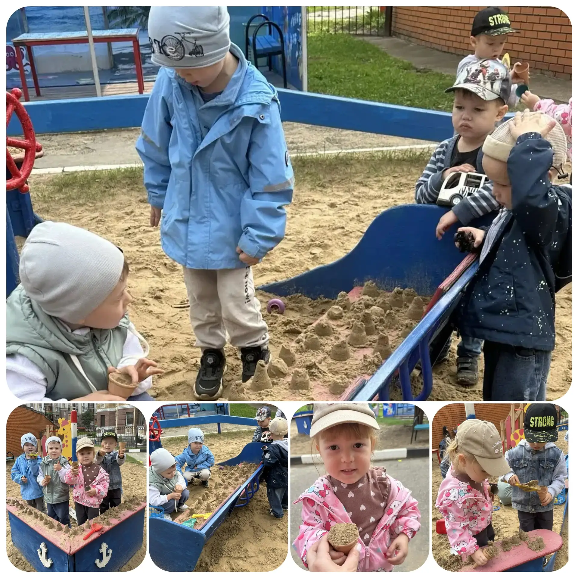 🏖️ Песочница = территория безграничного воображения! 💫