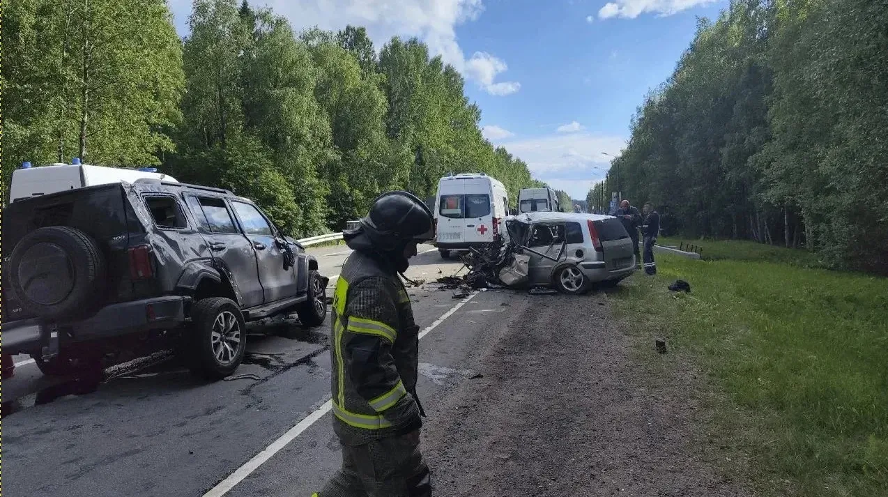 За прошедшие сутки подразделения территориального пожарно-спасательного гарнизона Ленинградской обла