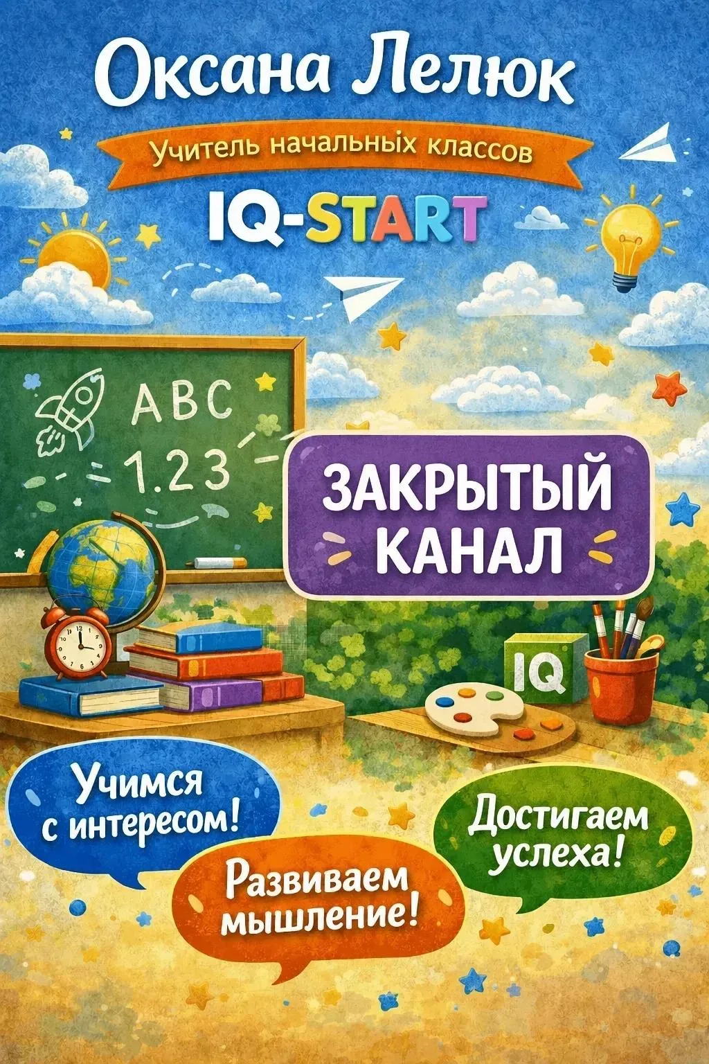 ✍️ ПРОДАЖИ ЗАКРЫТОГО КАНАЛА «IQ-start 2 кл»

По русскому языку и математике для 2 класса.
Летнее чте