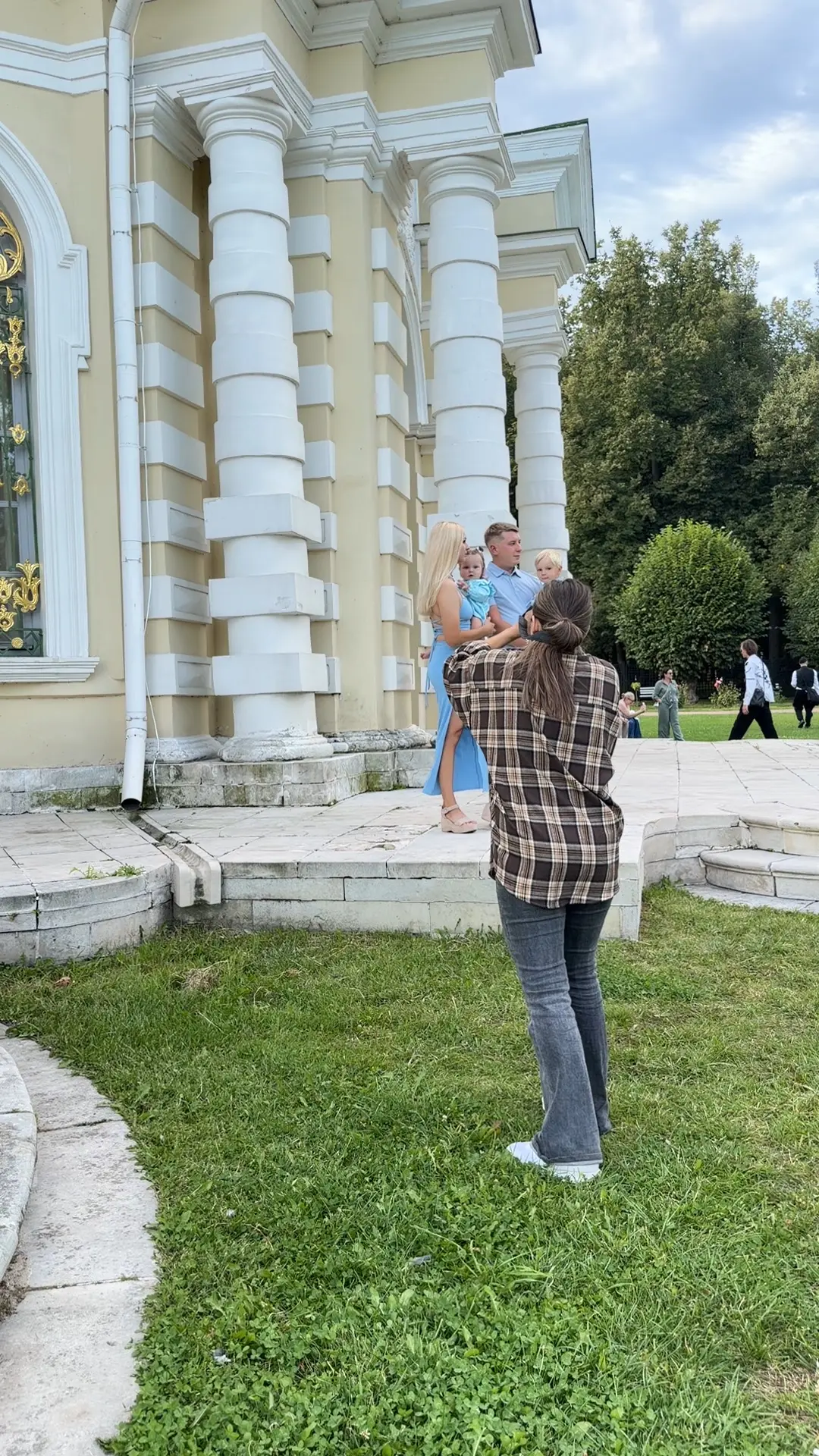 Отсняла ещё 2 прекрасные  истории в Кусково 🤎🥹
