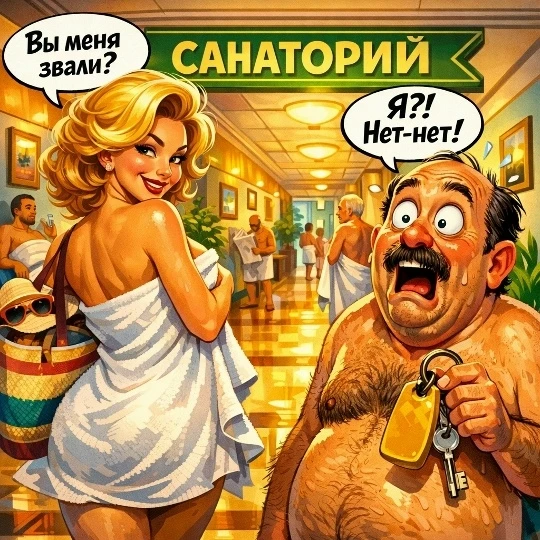Мужик сразу понял суть курорта