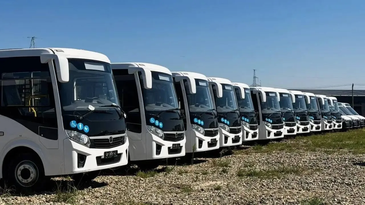 🚌В Краснодар накануне прибыла партия из 27 новых автобусов