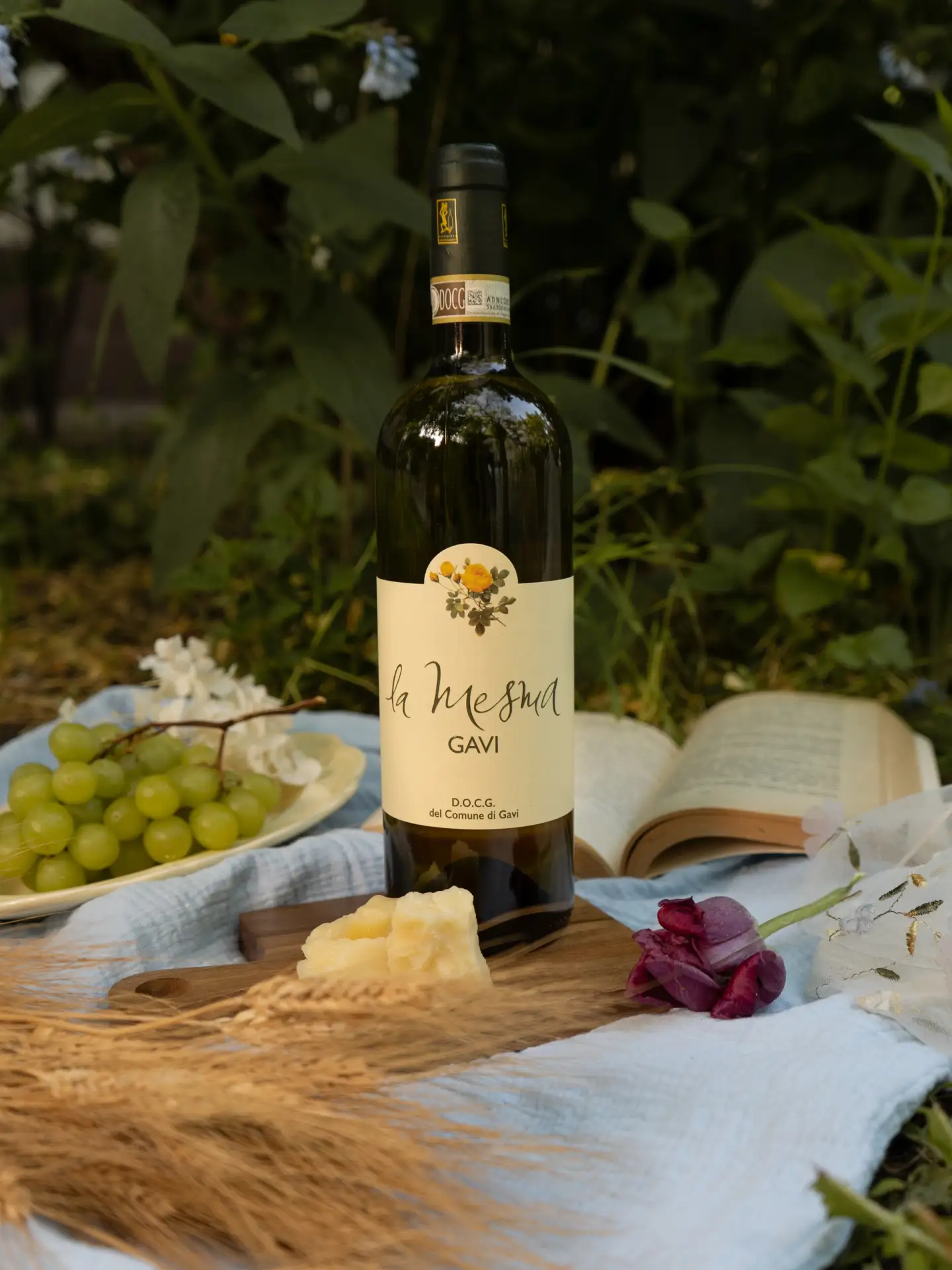 La Mesma Gavi di Gavi yellow label – белое сухое итальянское вино, созданное из сорта винограда корт