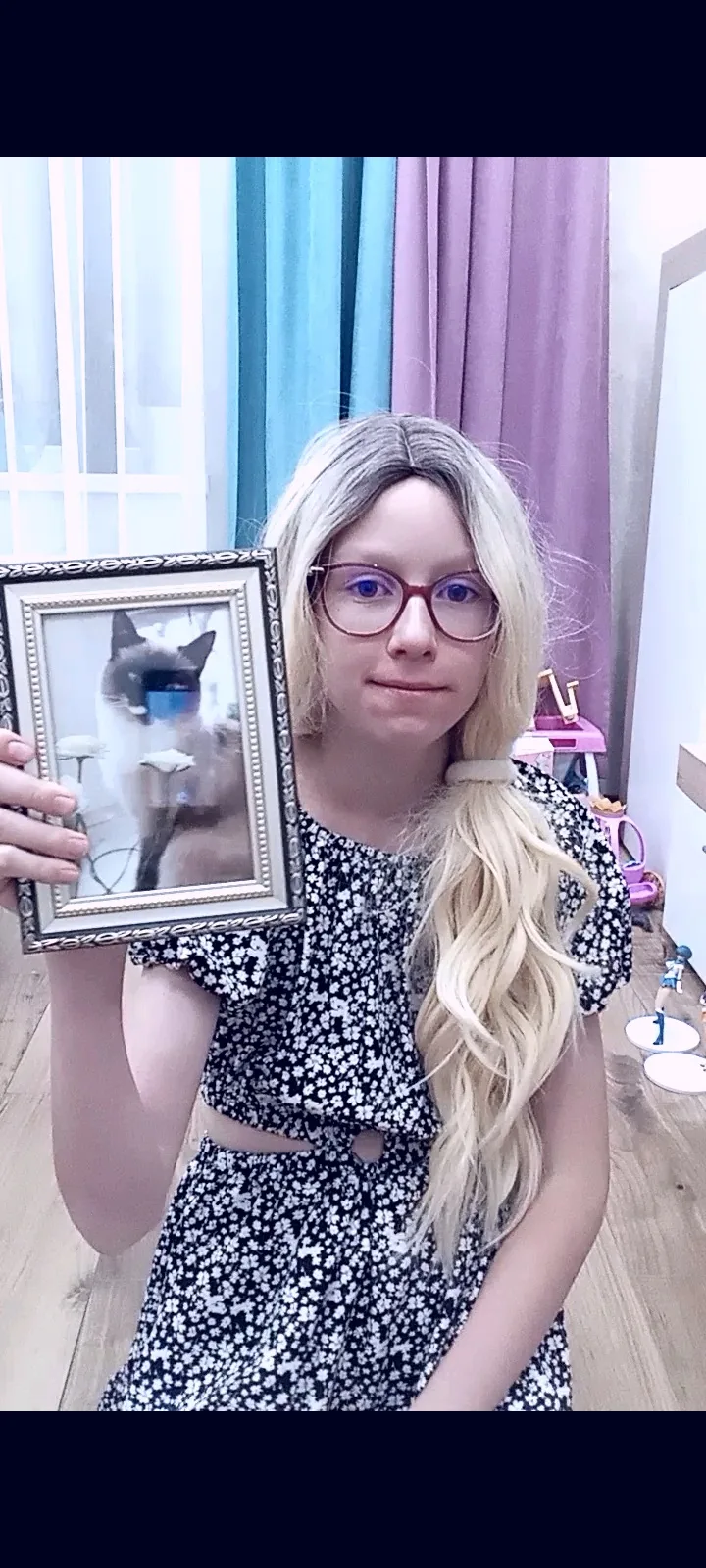 Вариант моей новой причёски)