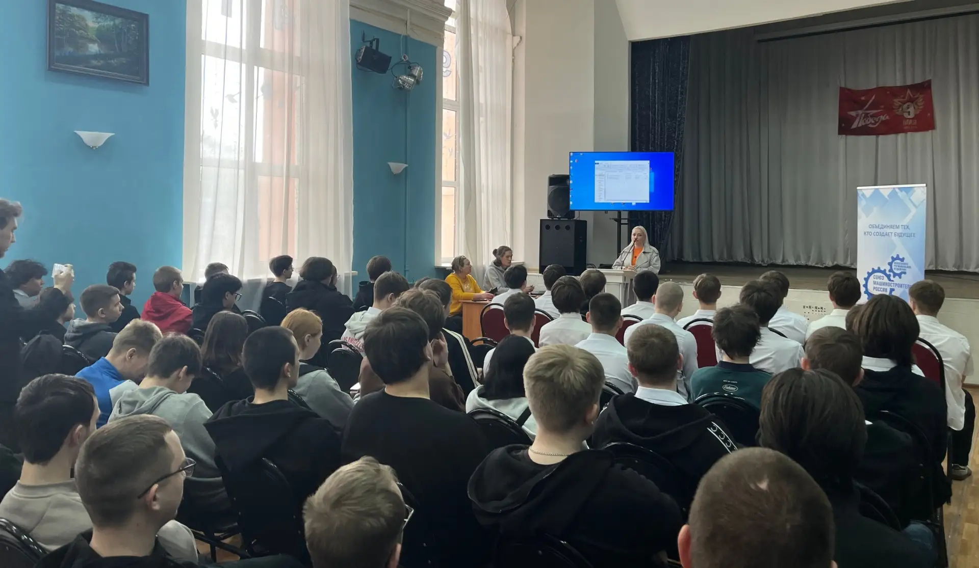 Встречаемся с будущими работодателями ⚙  29 апреля 2026г. Центром карьеры ИТ-колледжа было организов