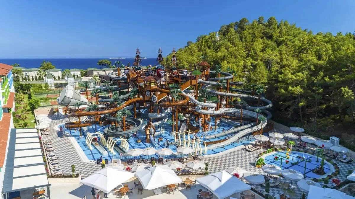 ТУРЦИЯ 🇹🇷   Лучшие отели Турции для любителей аквапарков😍  Расчет на 2взр+1 реб👇 Вылет из Новосибирс