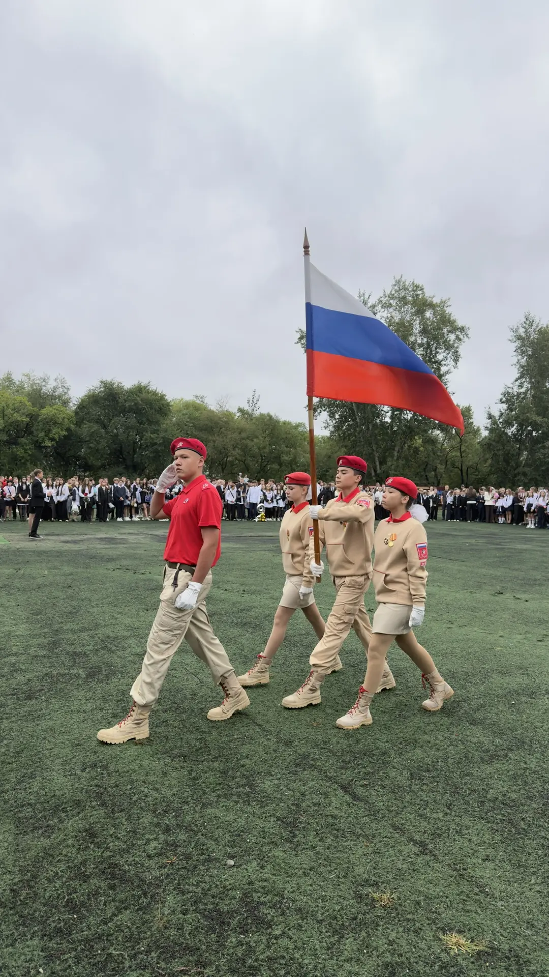 Сегодня у нас прошли торжественные линейки, посвященные началу учебного года. Особый ст...