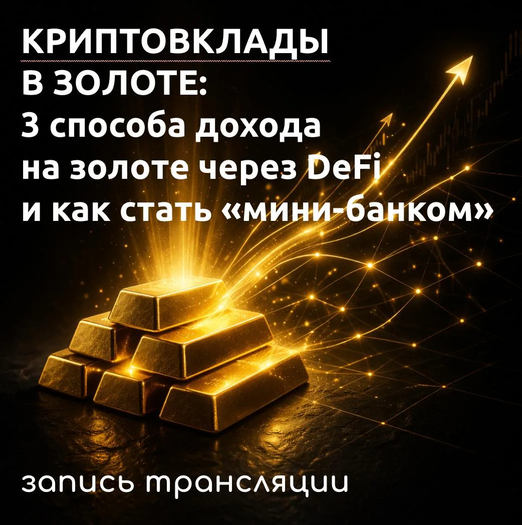 КРИПТОВКЛАДЫ В ЗОЛОТЕ: