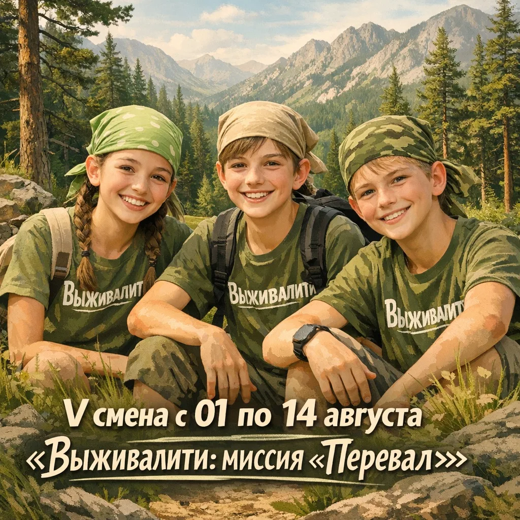 V СМЕНА с 01 по 14 августа