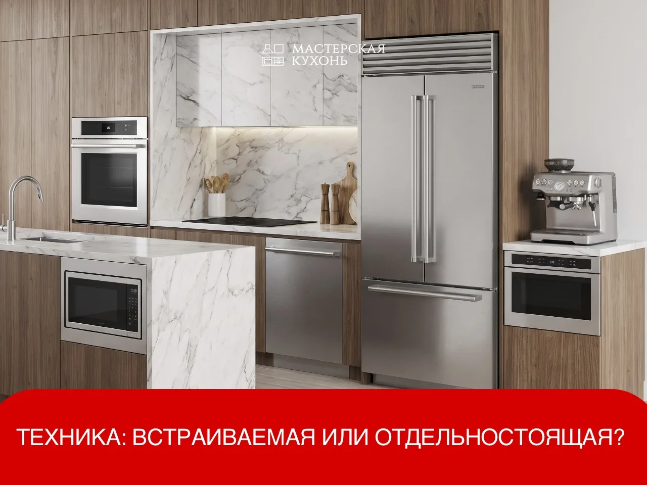 Какую технику выбрать: встраиваемую или отдельностоящую?