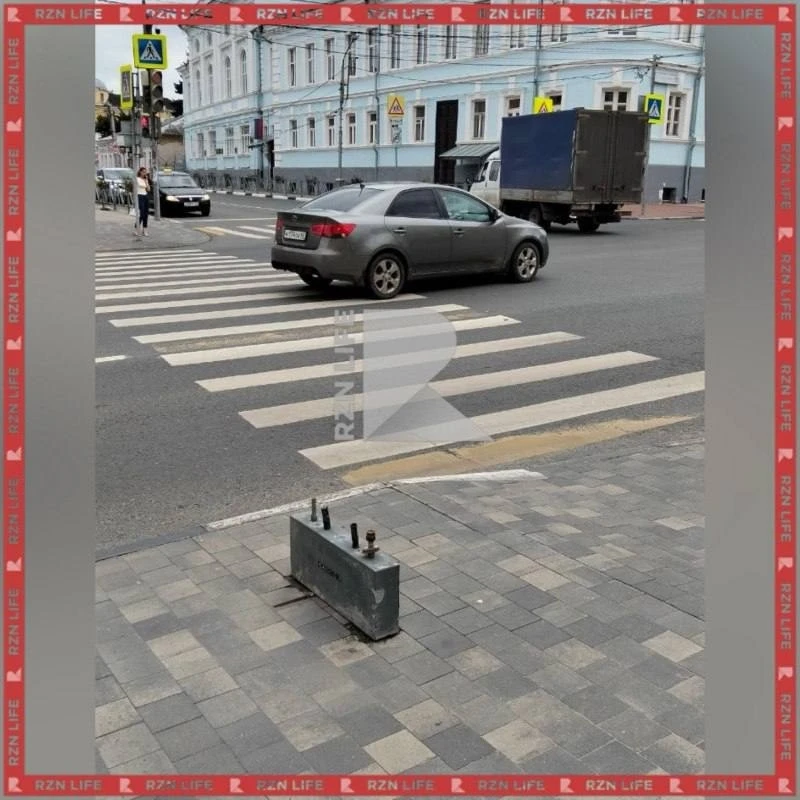 В центре Рязани исчез туристический указатель