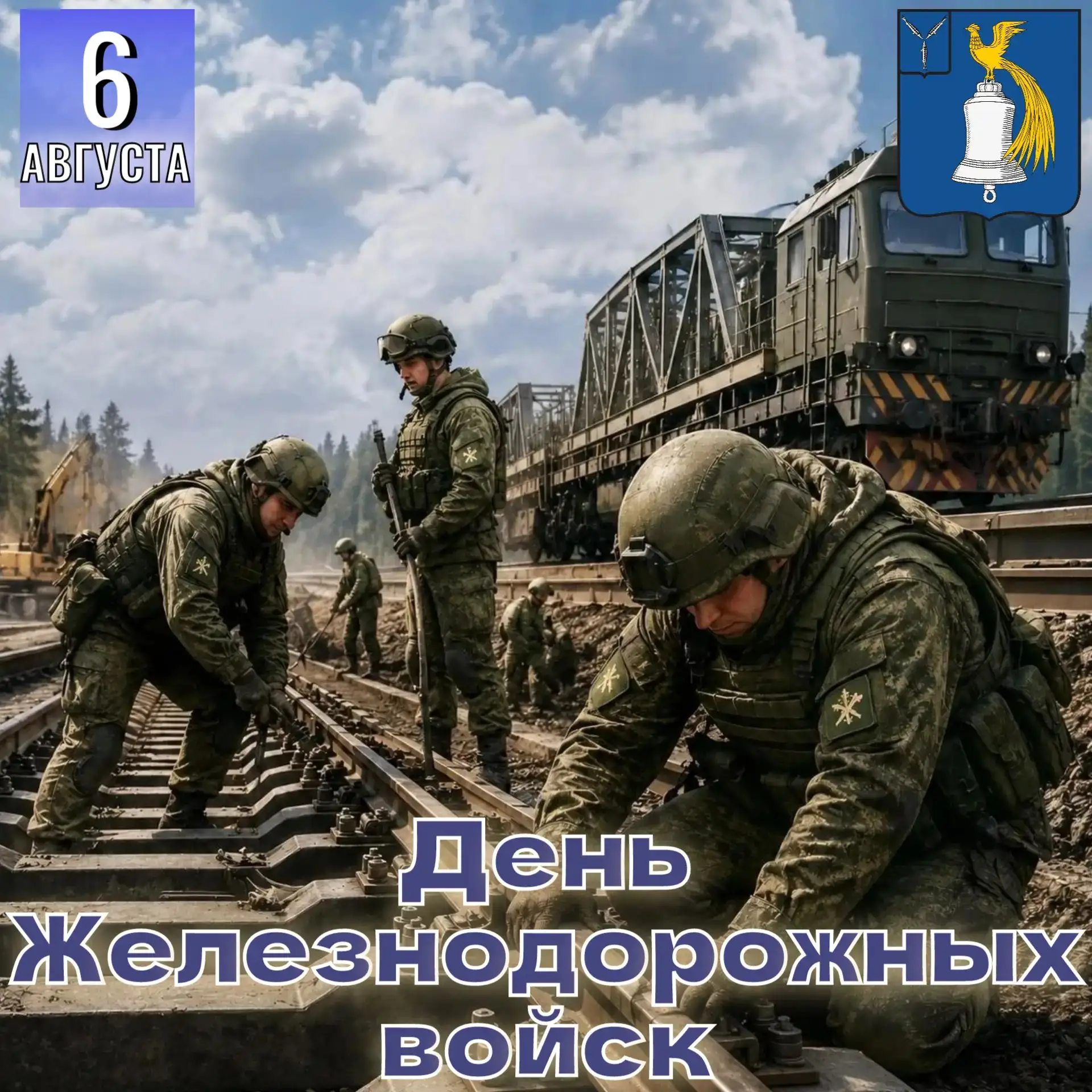 Уважаемые военнослужащие, ветераны и работники железнодорожных войск!

От всей души поздравляю вас с