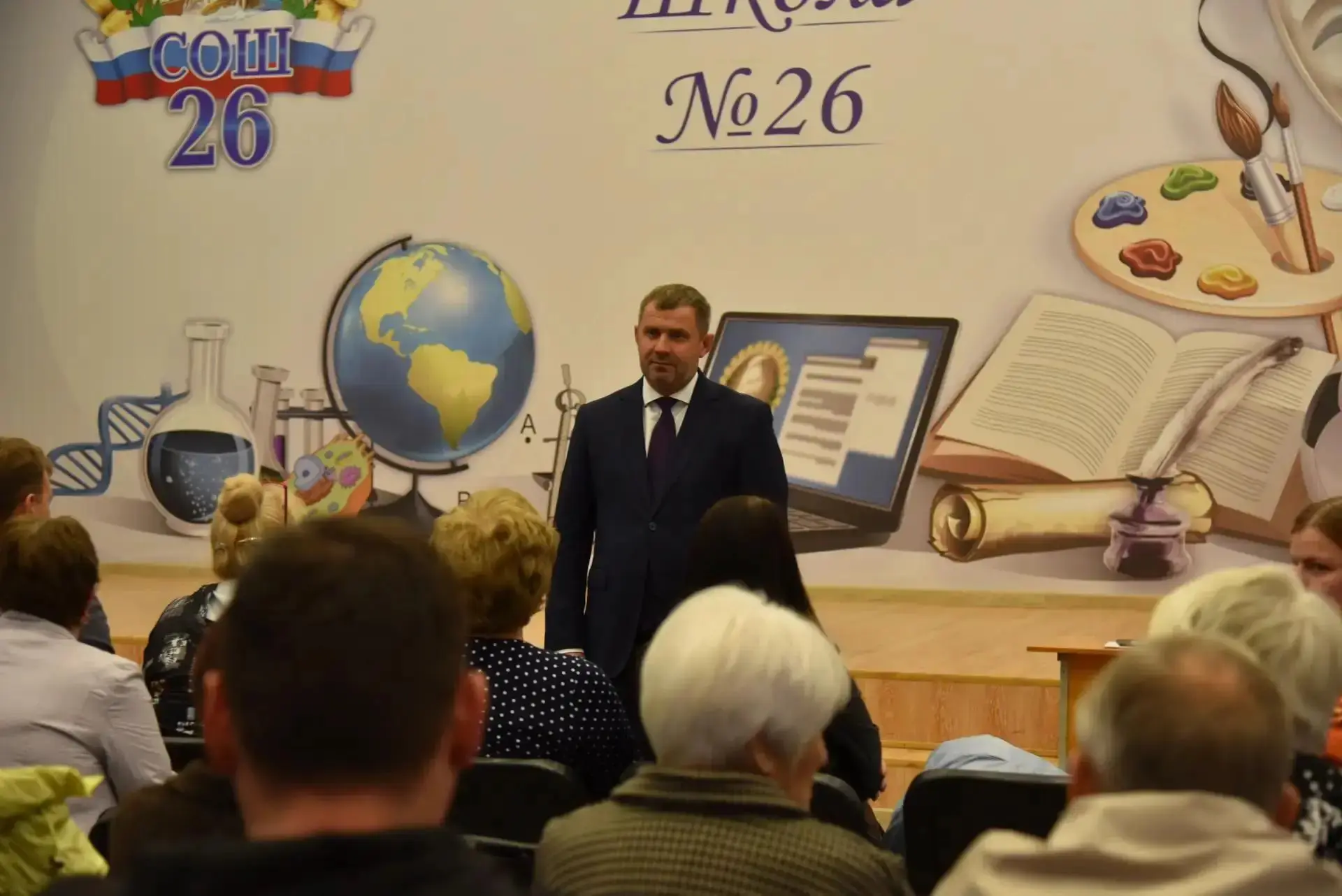 Провели встречу с жителями 4Б микрорайона