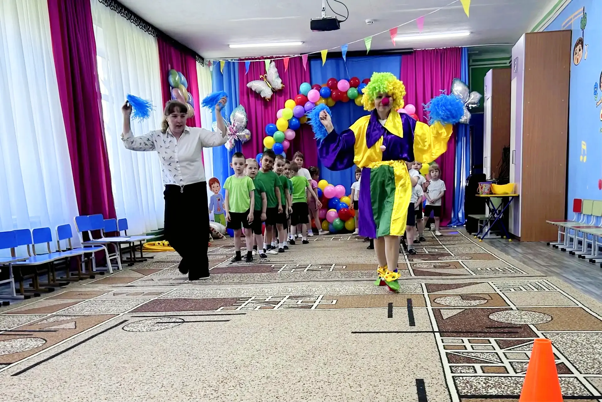 Сегодня состоялось спортивное развлечение: