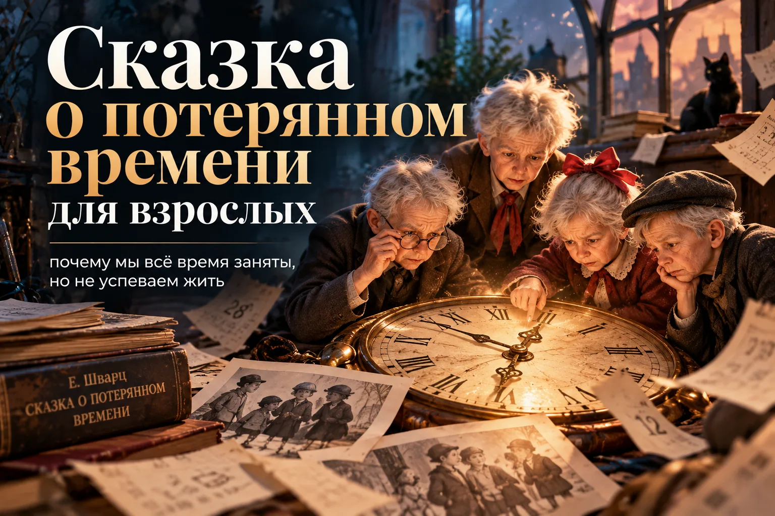 ⏳ Помните Петю Зубова из «Сказки о потерянном времени»? Кажется, мы начинаем его понимать.