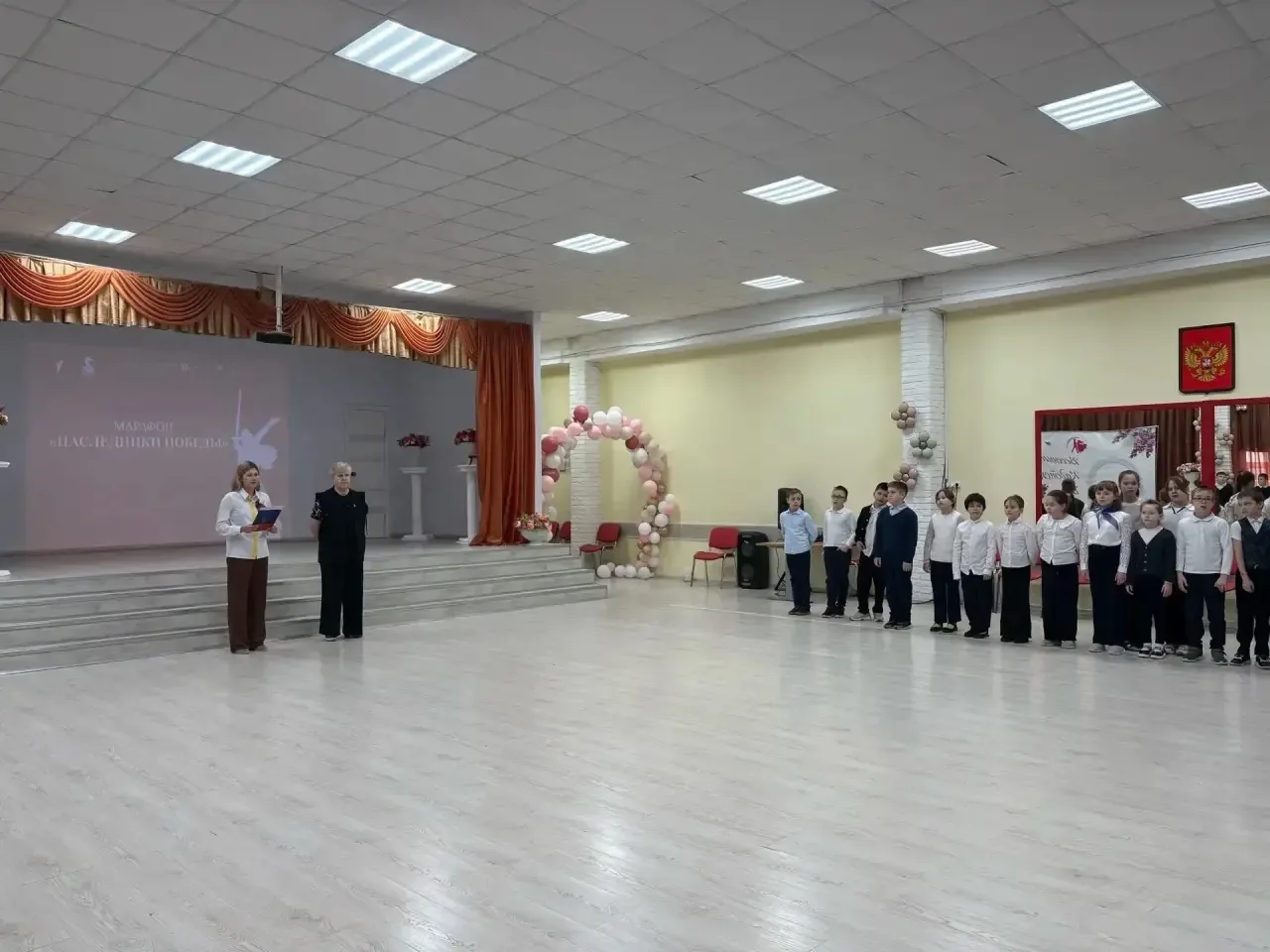🇷🇺 Марафон «Наследники Победы» — память живёт в сердцах!  🇷🇺 Сегодня, 27 апреля 2026 года, наша школ
