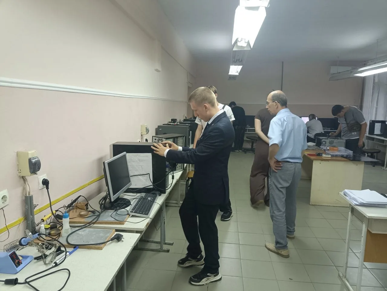 🖥Демонстрационный экзамен: студенты группы 35-КСиК подтвердили высокий уровень подготовки