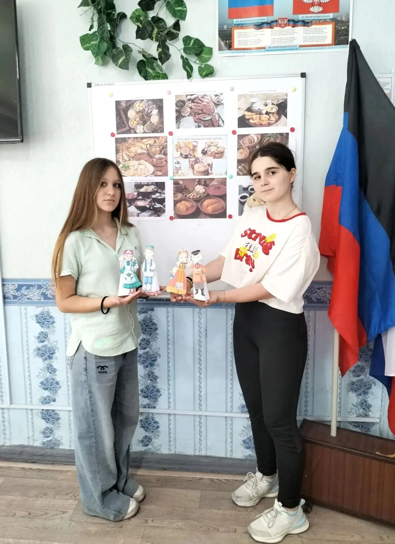 15 июня в пришкольном лагере день был посвящён кулинарным традициям народов России. Ребята весело и 