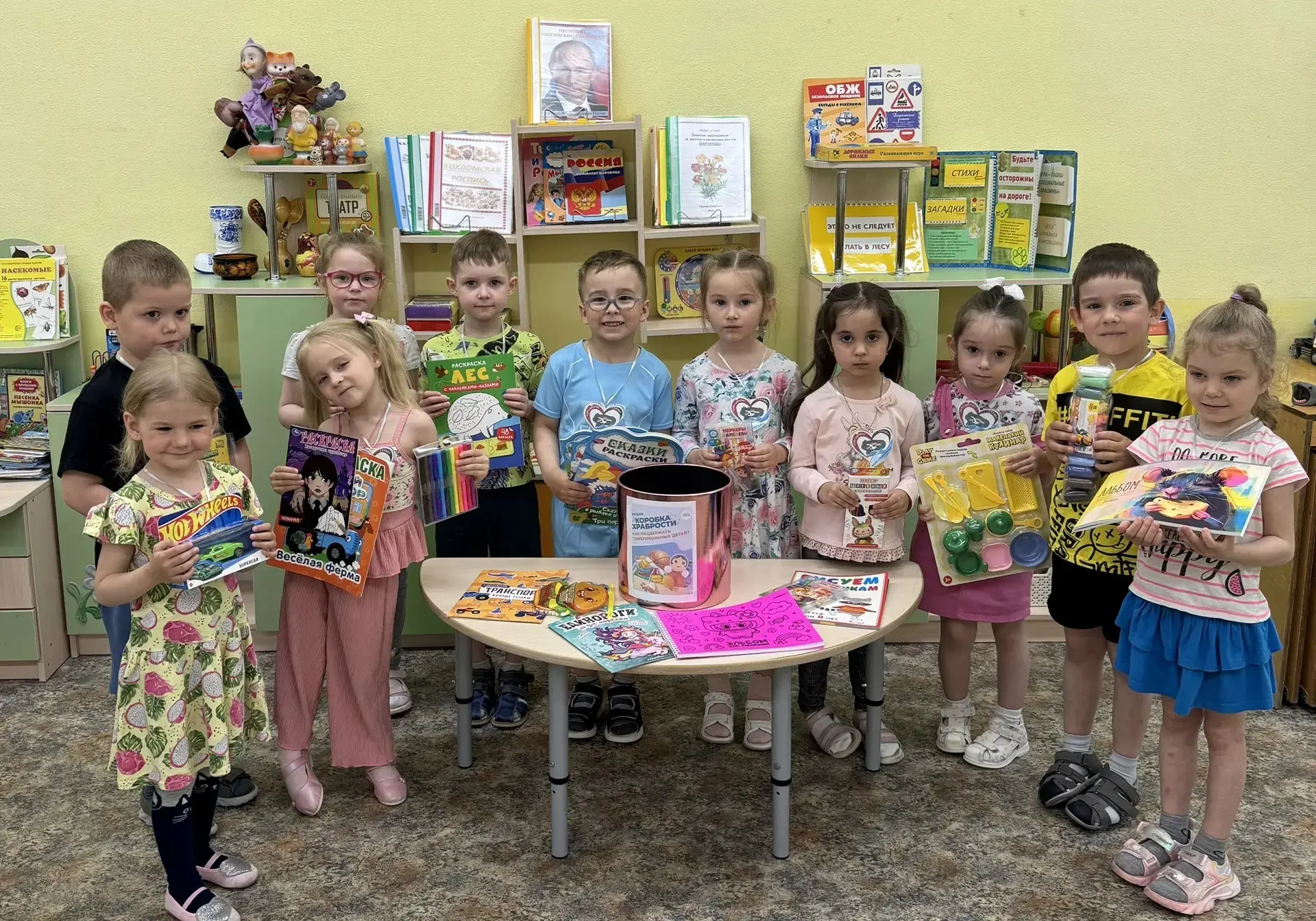 ✨В нашей средней группе «Дюймовочка» царит атмосфера добра и заботы! 

🎁Мы с гордостью сообщаем, чт