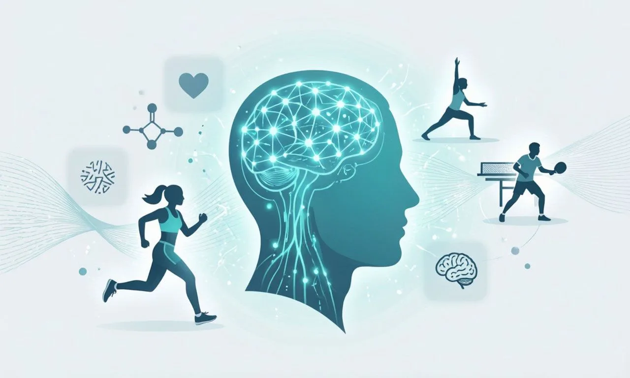 🧠 Тренировка мозга: как спорт влияет на психику и психические процессы?