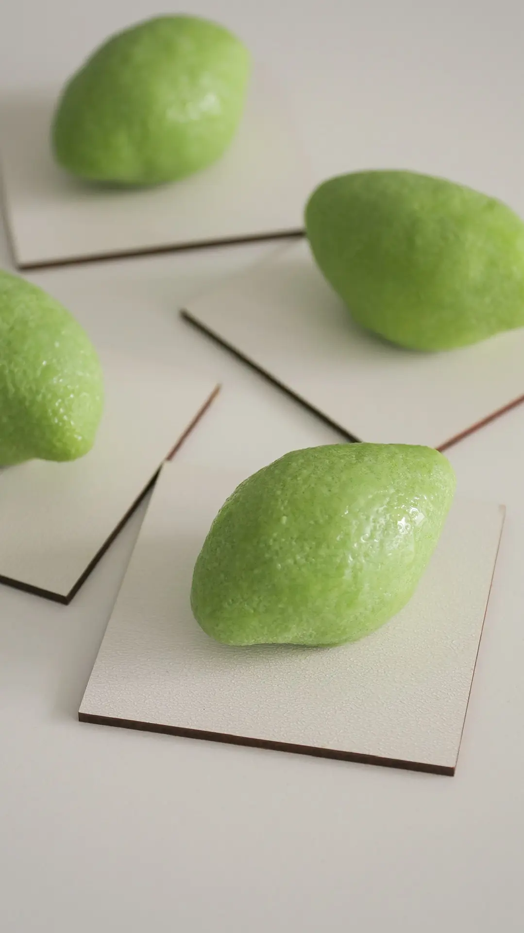 разрезы корпусных!  🍋‍🟩лайм  -хрустящий крамбл  -кремё лайм-мята  -лаймовый крем (в двух версиях)  ☕