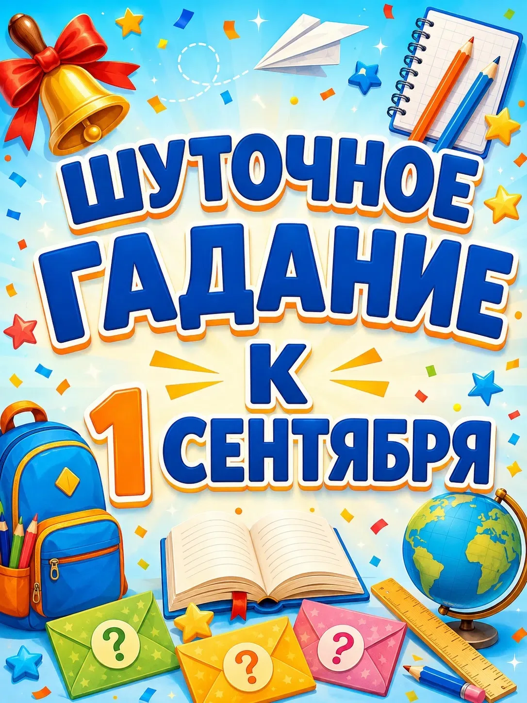 ШУТОЧНОЕ ГАДАНИЕ К 1 СЕНТЯБРЯ
