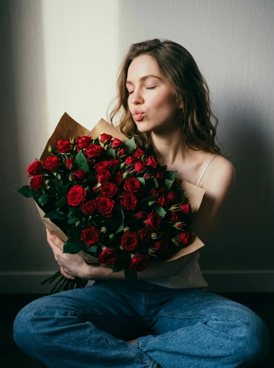 РОЗЫ ПОЛУЧИЛИ ПОЦЕЛУЙ ПЕРВЫМИ😘