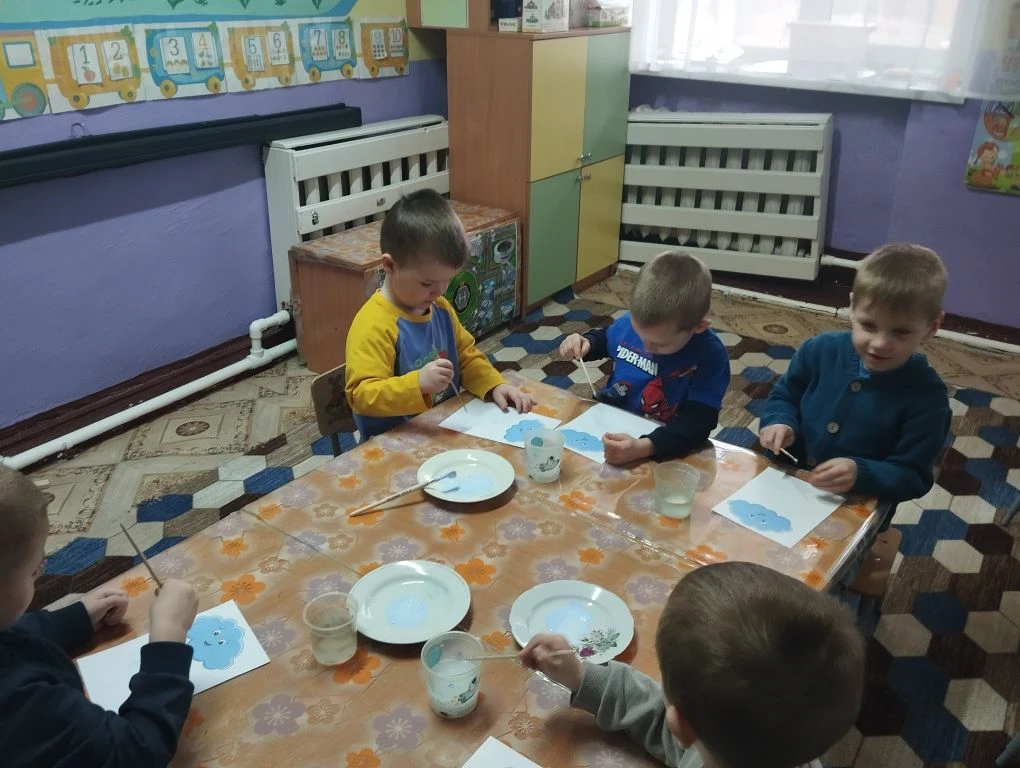 🎨 Дождик, солнышко и ветер — о погоде мы теперь всё знаем! 🌧️☀️🌬️