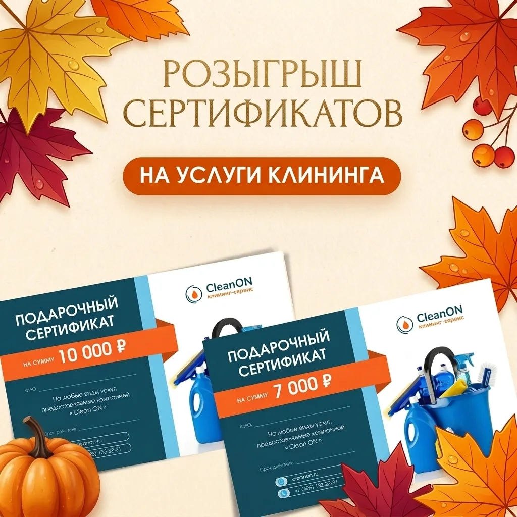 Розыгрыш сертификатов 🎁