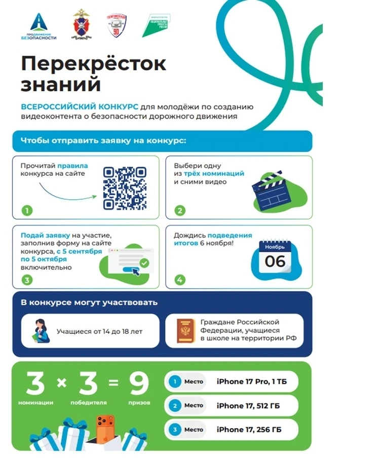 ‼‼В рамках реализации соцкампании «Продвижение безопасности» проводится Всероссийский к...