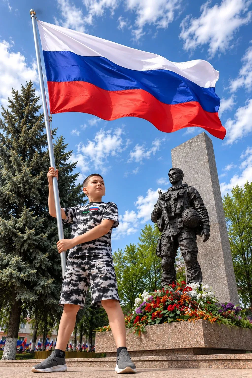🇷🇺 Триколор в каждом кадре! Наша гордость — в объективе 📸