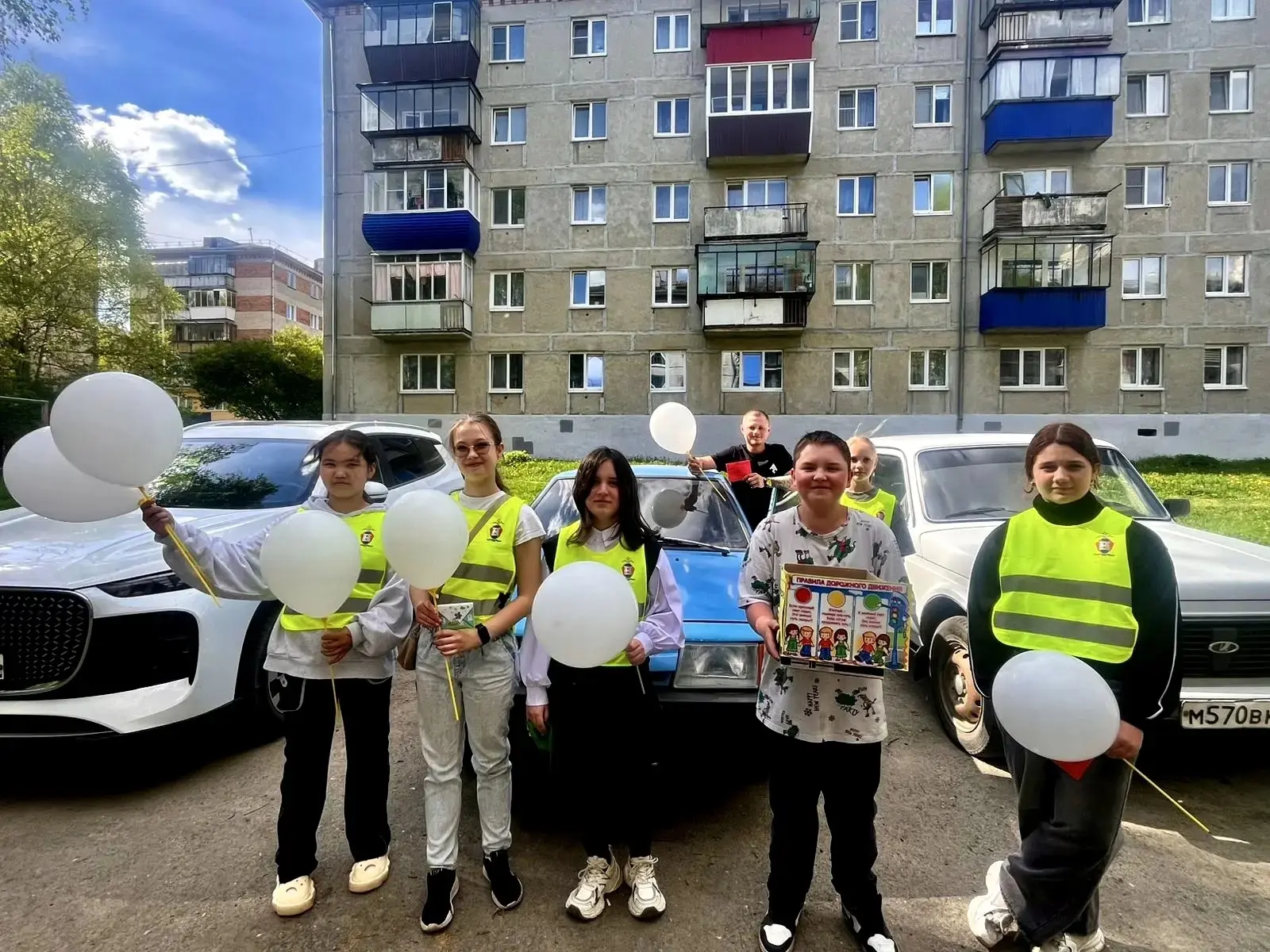 Акция «Письмо водителю»: дети напомнили о безопасности на дорогах