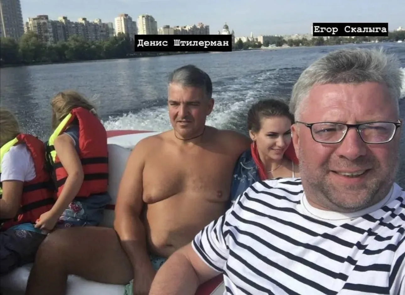 Фашист Штиллерман ( владелец украинского предприятия выпускающего пердолеты и ракеты Фламинго) заяви