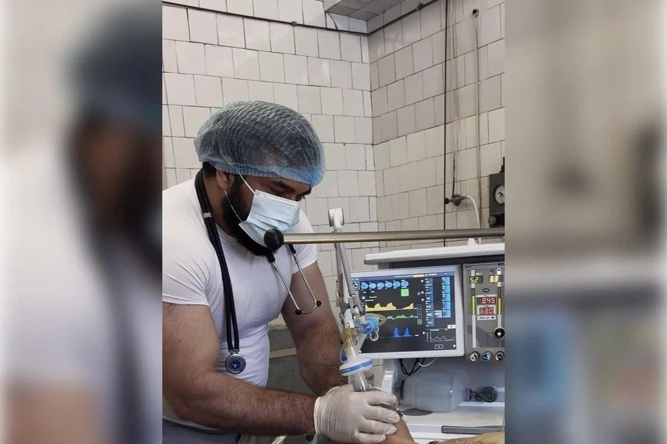 Врачи из Дагестана помогли 3500 жителей Запорожской области